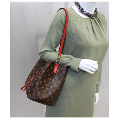 louis vuitton néonoé coquelicot|neonoe monogram canvas.